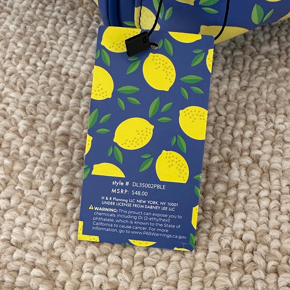 Dabney Lee Lemon Pattern Backpack - Picture 4 of 6